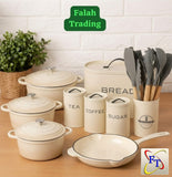 Cookware, Utensil And Bread Bin Combo
