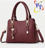 Ladies’ Handbag With Heart And Key