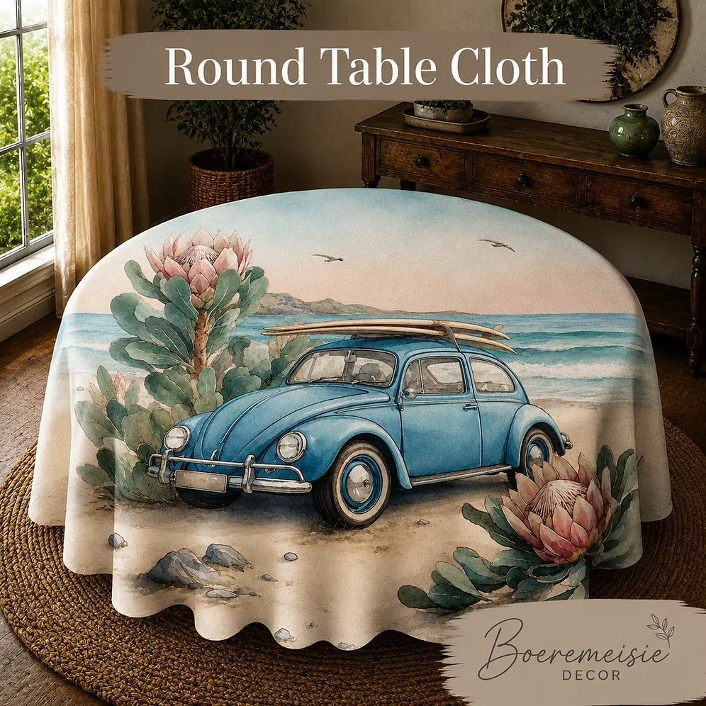 Round Table Cloth Vw Beach