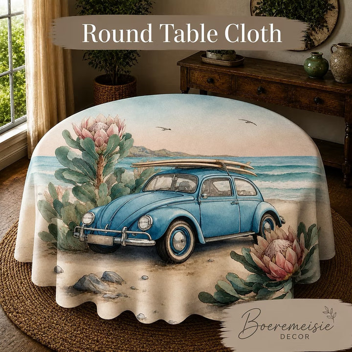 Round Table Cloth Vw Beach