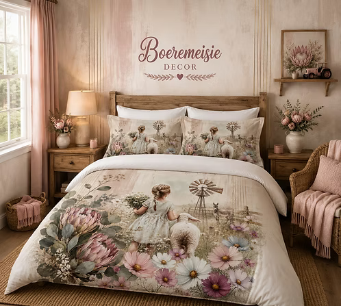 Flower Farm Girl - Duvet Set