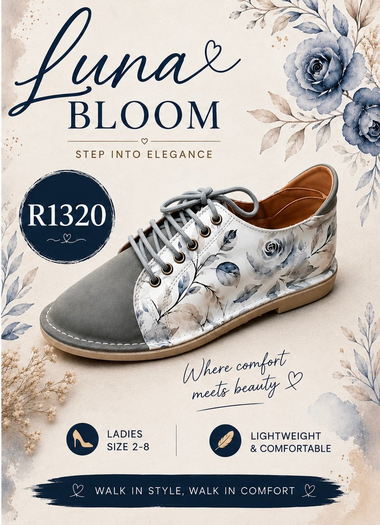 Luna Bloom Ladies Vellies