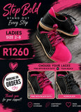 Step Bold Ladies Vellies
