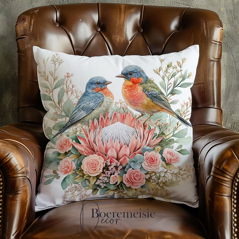 Fynbos Birds Velvet