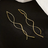 1 Pair Long Tassel Earrings for Women