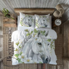 Green Lave White Horse