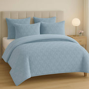 Queen Heart Fleece Comforter Set
