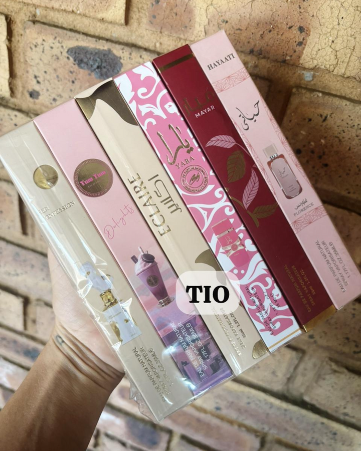 Mixed Tubes Perfume Gift Hamper