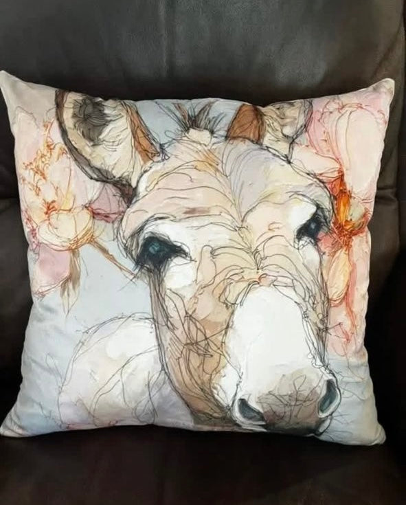 Boeremiesie Scatter Cushion – Donkey