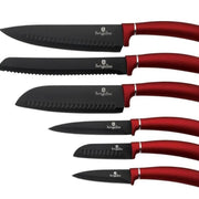 Berlinger Haus 6 Piece Marble Coated Knife Set