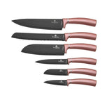 Berlinger Haus 6 Piece Marble Coated Knife Set