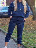 Two-Piece Plain Tracksuit