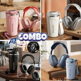 Coffee Cup And Headphones Combo