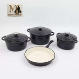Cast Iron 7 Piece Cookware Set