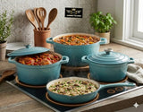 Cast Iron 7 Piece Cookware Set