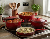 Cast Iron 7 Piece Cookware Set