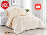 Five Piece EMMA Comforter Set - Super King