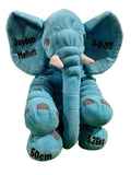 Birth Memory Elephant Blue