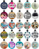 License Disc Holders Mixed Inspirational Quotes