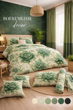 Green Succulent Duvet Set