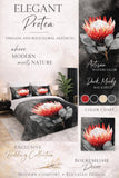 Elegant Protea Duvet set