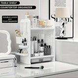 Double Layer Table Shelf Organizer