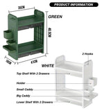 Double Layer Table Shelf Organizer