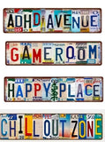 Number Plate Signs
