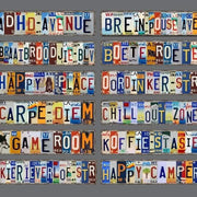 Number Plate Signs