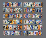 Number Plate Signs