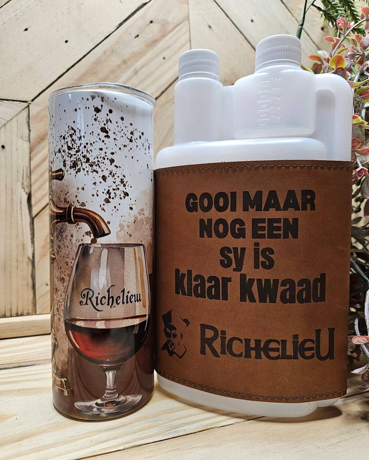 Richelieu Brandy & Leather Combo