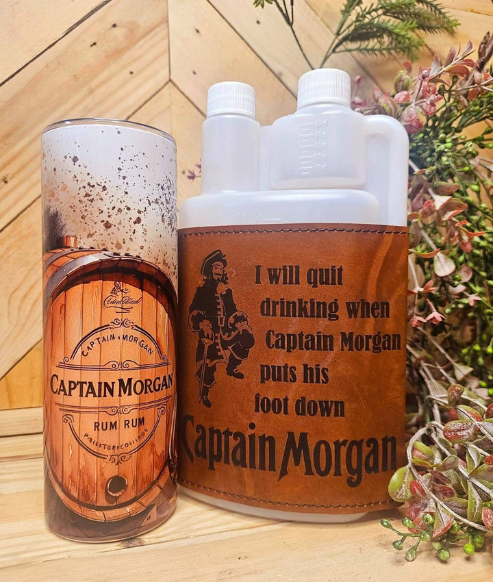 Captain Morgan Rum & Leather Combo