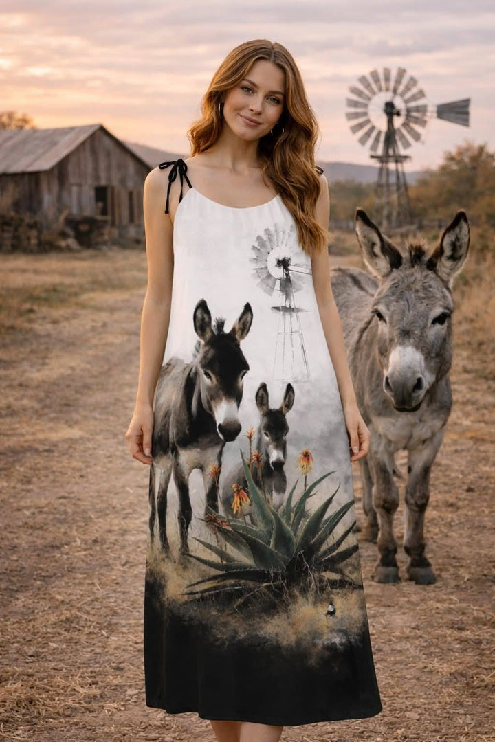 Karoo Liefde 1 - Drawstring Flow Dress