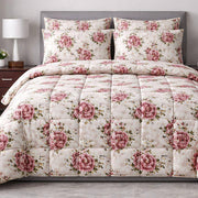 King Floral Comforter Set