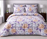 King Floral Comforter Set