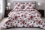 King Floral Comforter Set