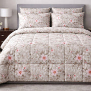 King Floral Comforter Set