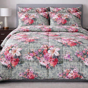 King Floral Comforter Set