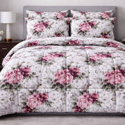 King Floral Comforter Set
