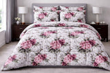 King Floral Comforter Set