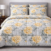 King Floral Comforter Set