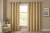 Marble Velvet Eyelet Curtains Size: 2.6 m x 2.4 m. Sold per drop.