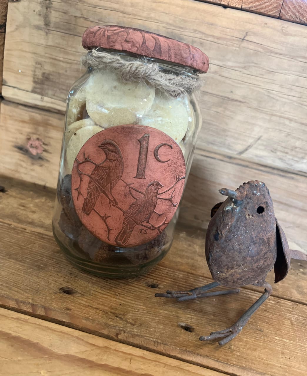 Mossie 1 Litre Clay Jar
