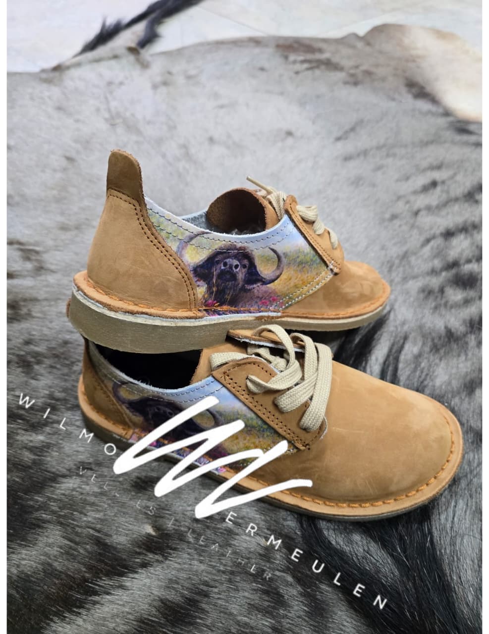 Buffalo Designed Vellies