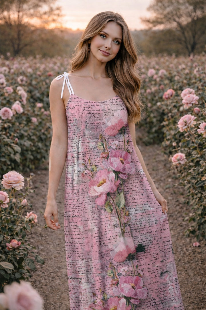 Cosmos Letter - Drawstring Dress
