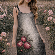 Protea Lace look - Drawstring Dress