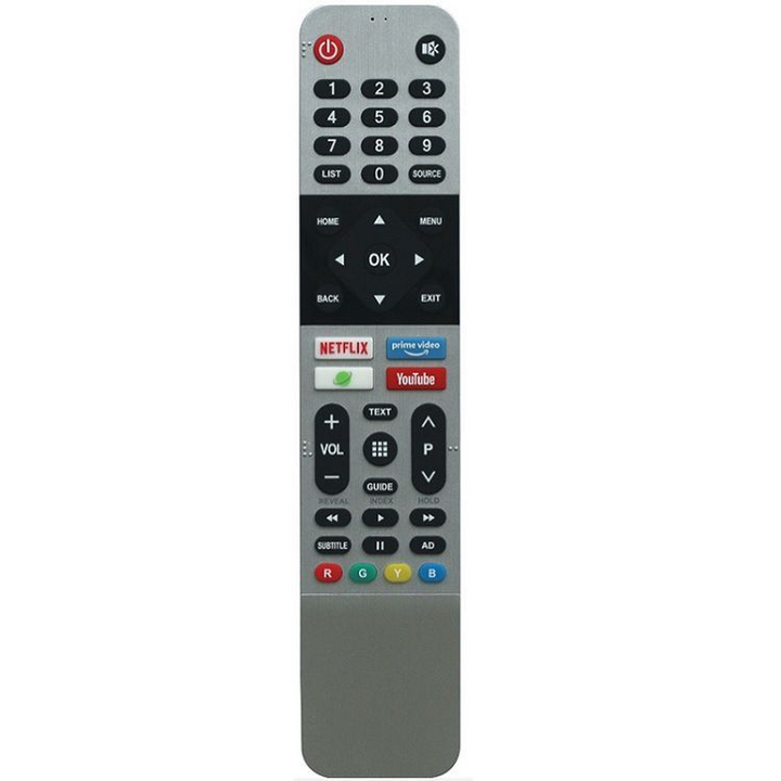 Replacement Remote Control Compatible with Sinotec Smart TV HS-8908J-04