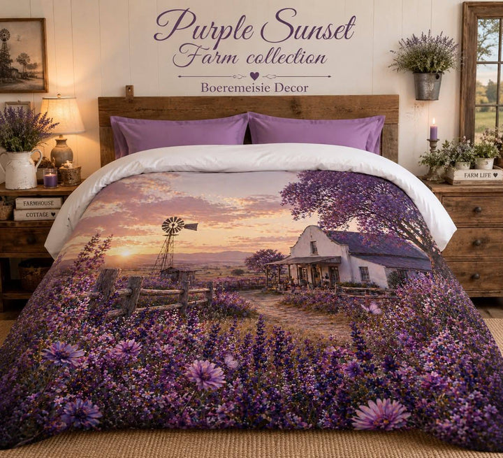 Purple Sunset - Duvet Set