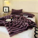 Rabbit Shoppia Fleece Blanket Queen Size