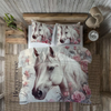 Roses Pink Horse